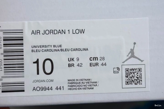 Boostmaster lin Low AO9944-441 (W) Jordan Air 1 UNC 0630